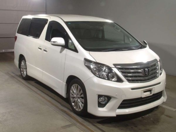 Toyota Alphard Pearl White
