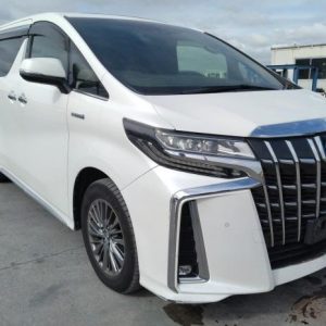 Toyota Alphard Hybrid Executive Lounge S White